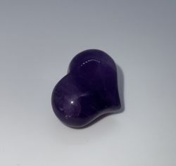 MINI HEART AMETHYST gemstone